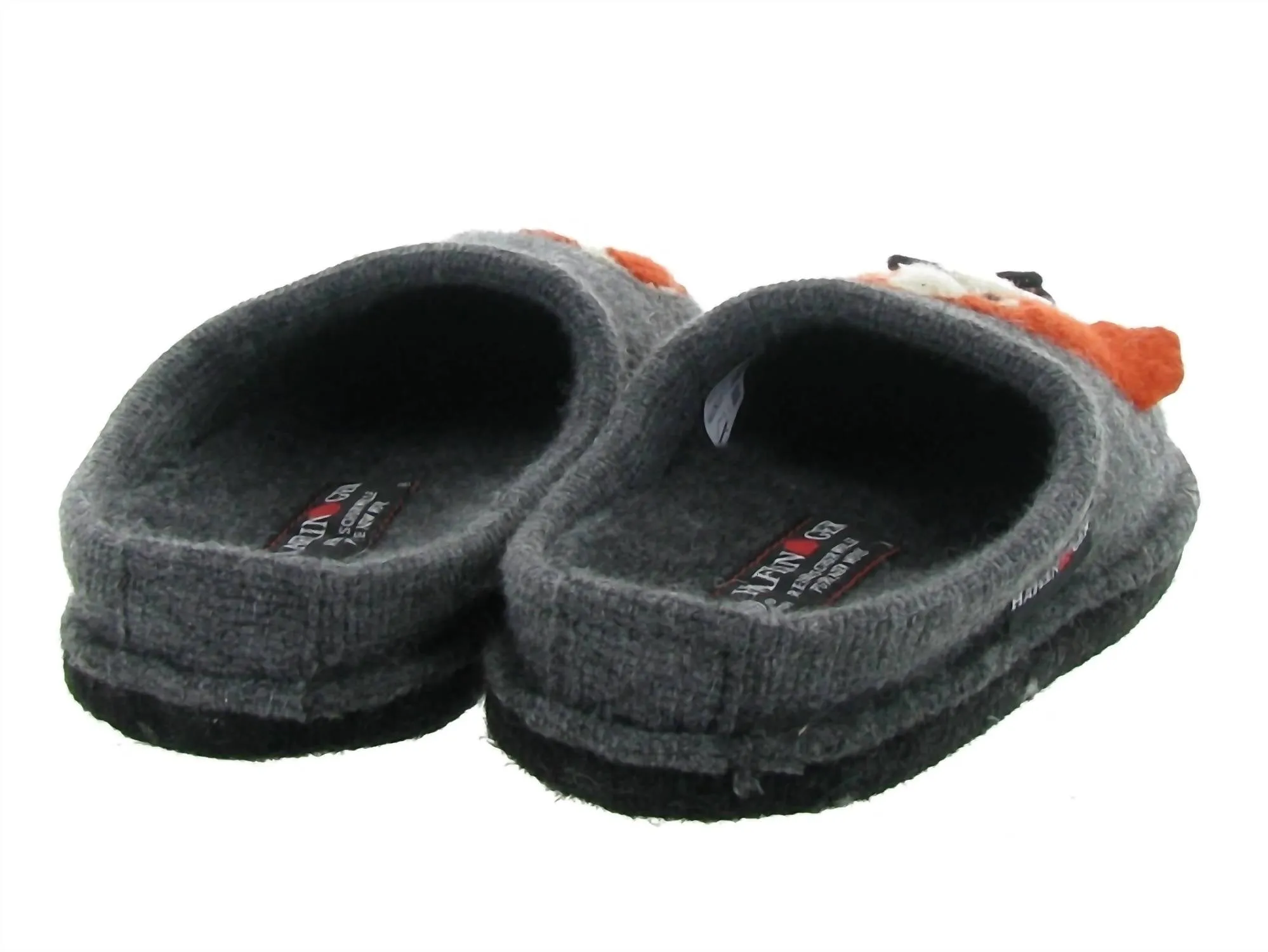 Women's Spaniel Boiled Wool Slipper In Gray