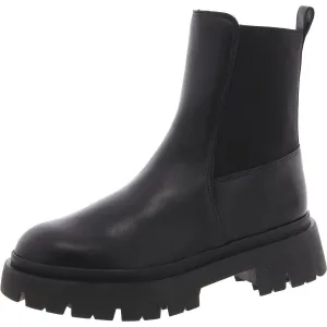 Womens Stretch Leather Booties