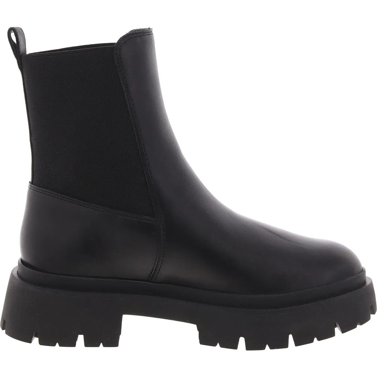 Womens Stretch Leather Booties