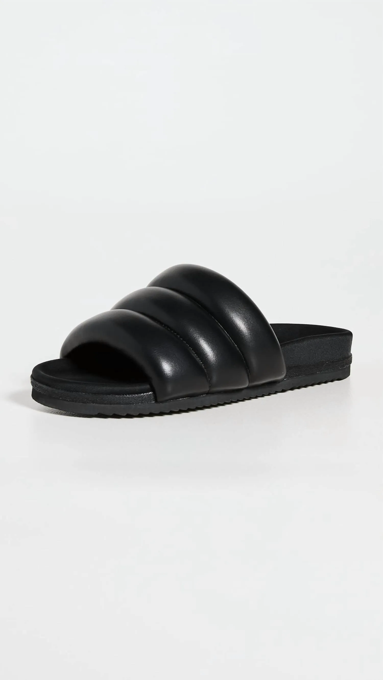 Women's Super Puff Slides In Black