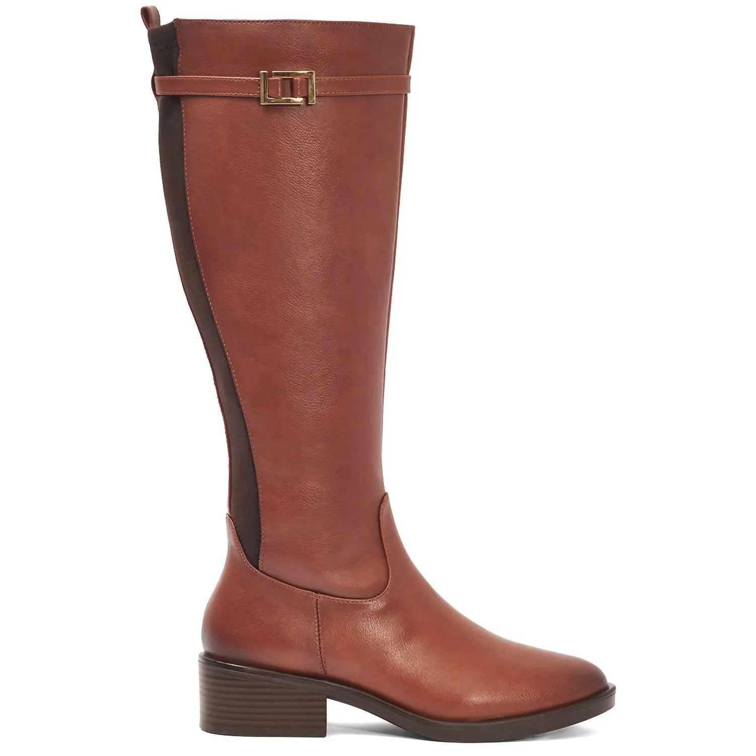 Women's Tall Riding Boots In Tan