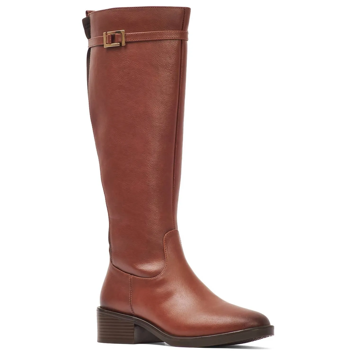 Women's Tall Riding Boots In Tan