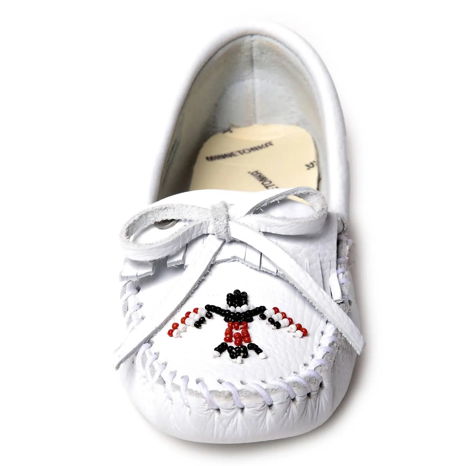 Women's Thunderbird Animikii Softsole Moccasin In White