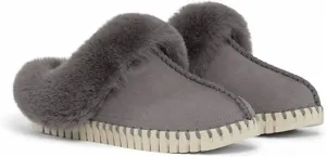 Women's Tulip Slipper In Dark Shadow