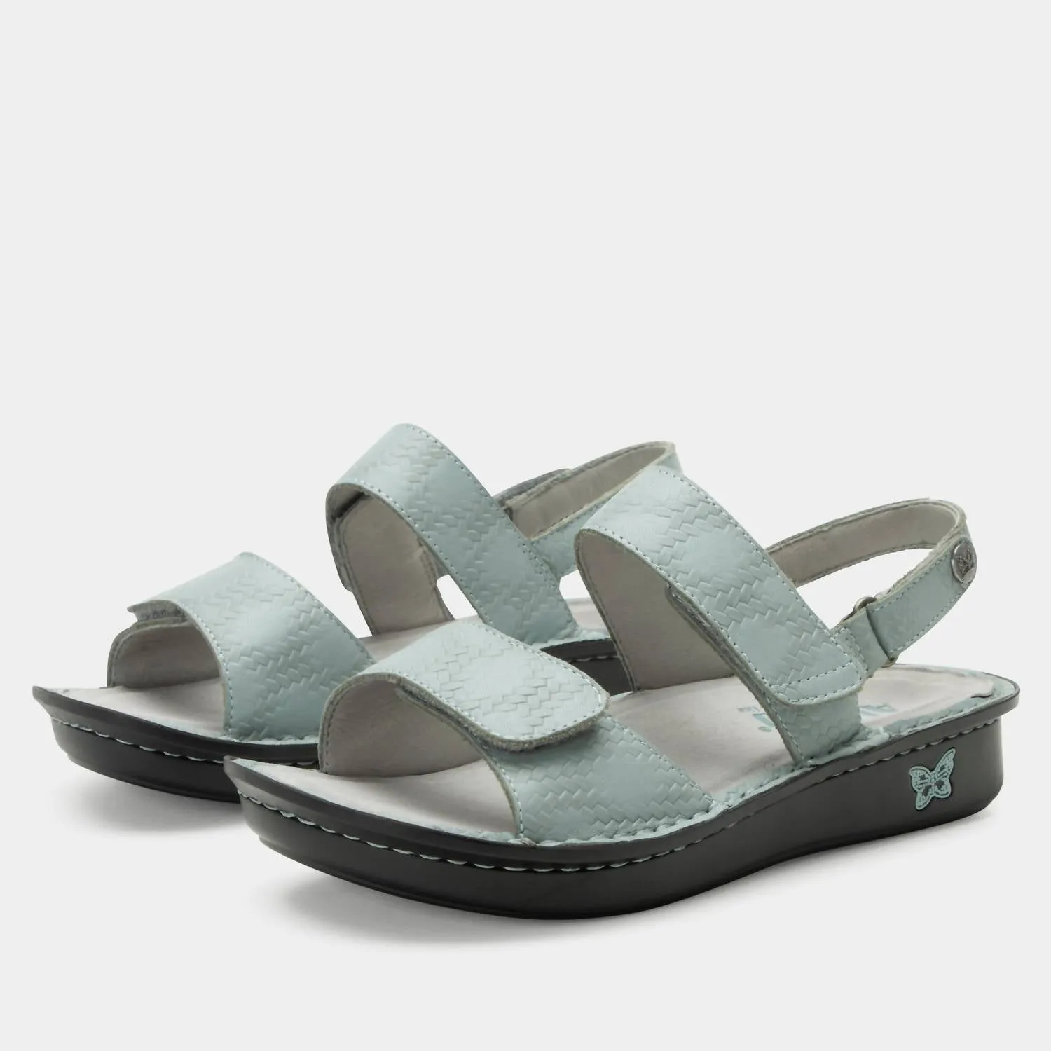 Women's Verona Sandal In Basketry Sky