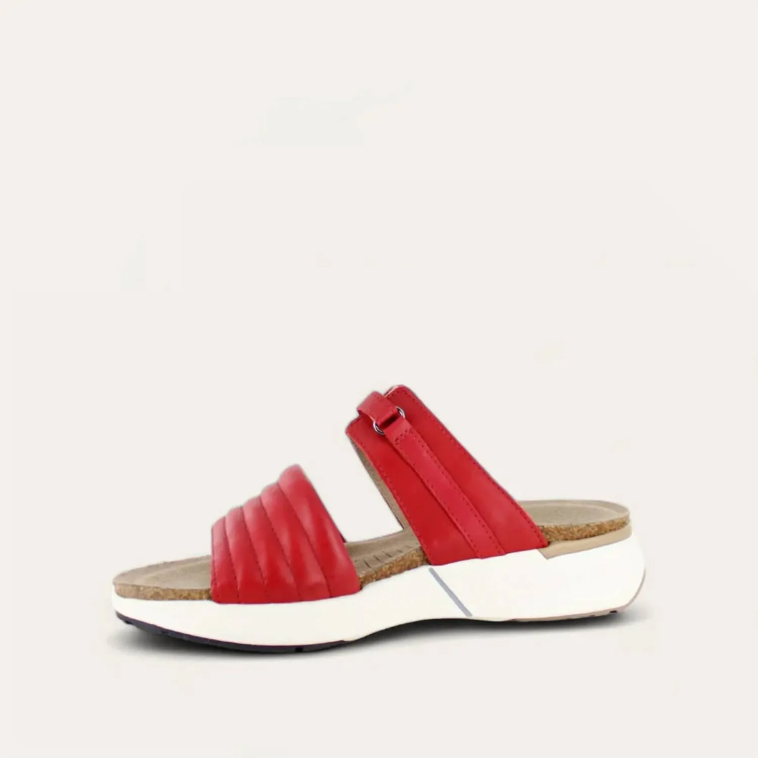 Women's Vesta Sandals - Medium In Kiss Red