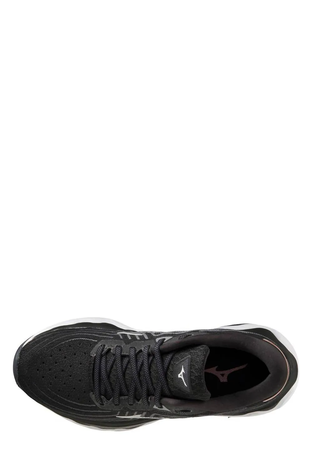Women's Wave Horizon 6 Running Shoes - B/medium Width In Black/silver