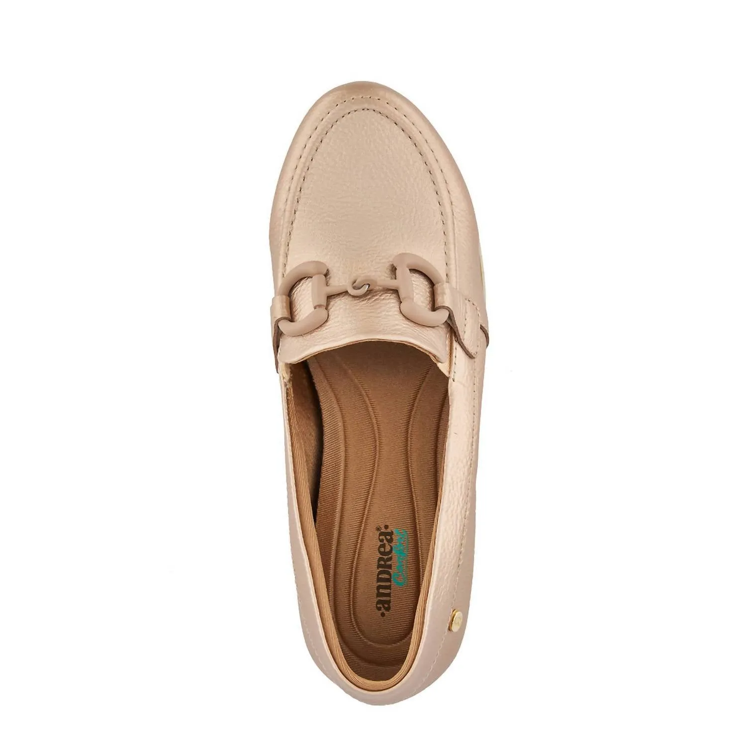 Women's Wedge Moccasins In Nude