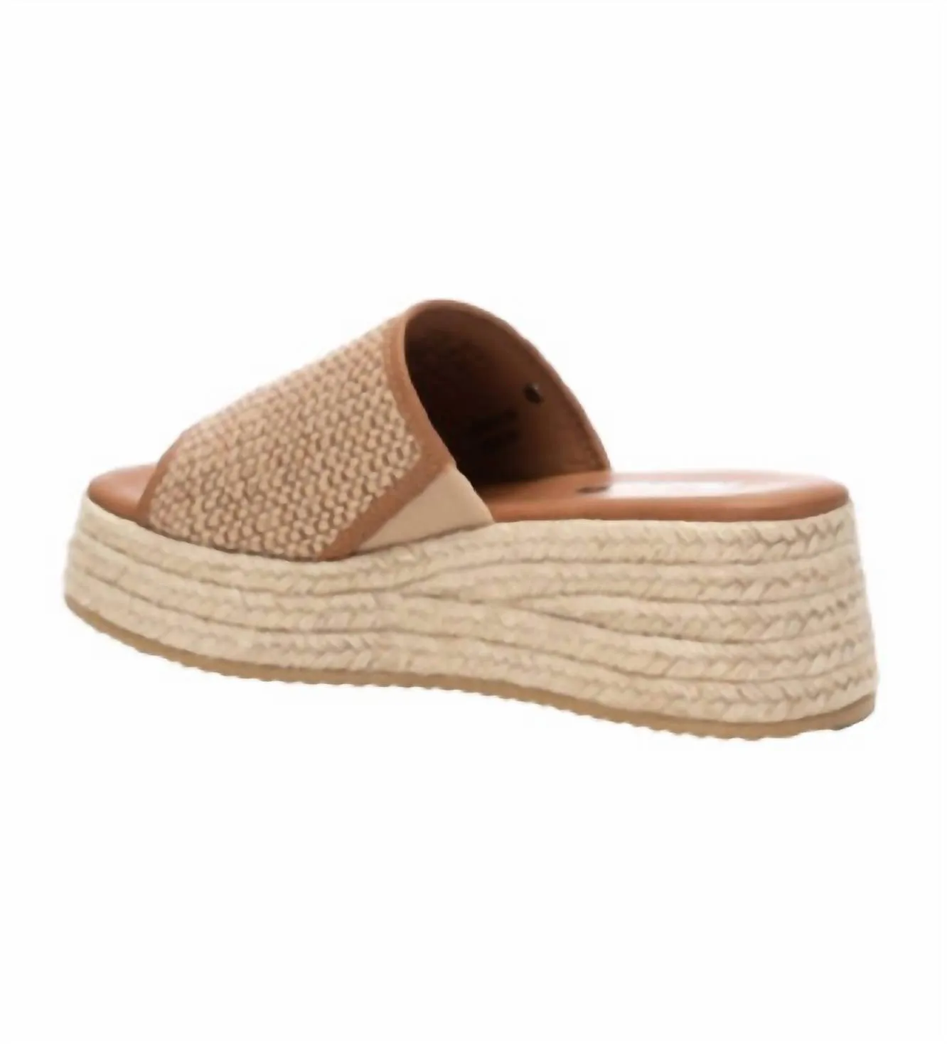 Women's Wedge Sandals In Taupe