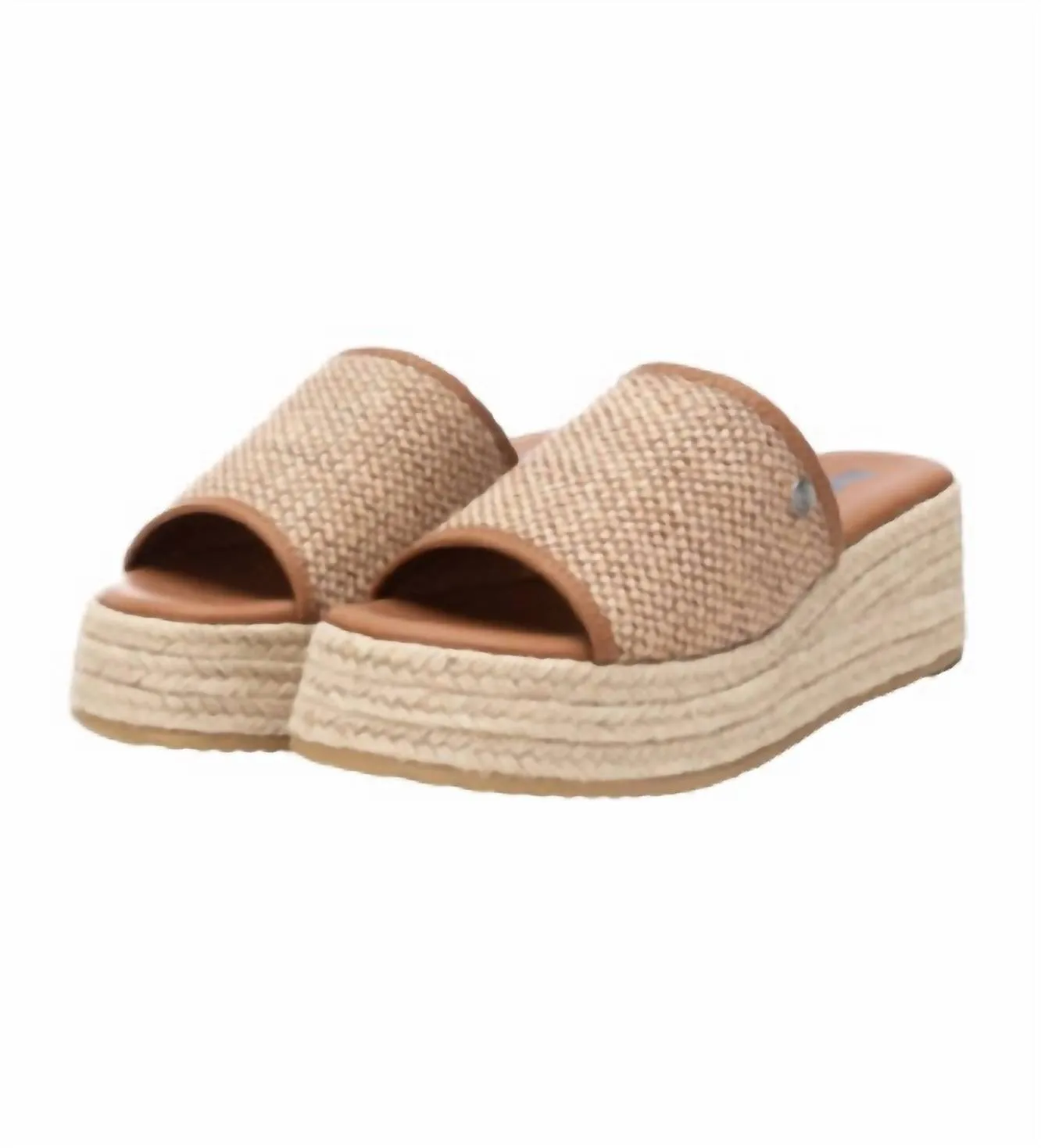 Women's Wedge Sandals In Taupe