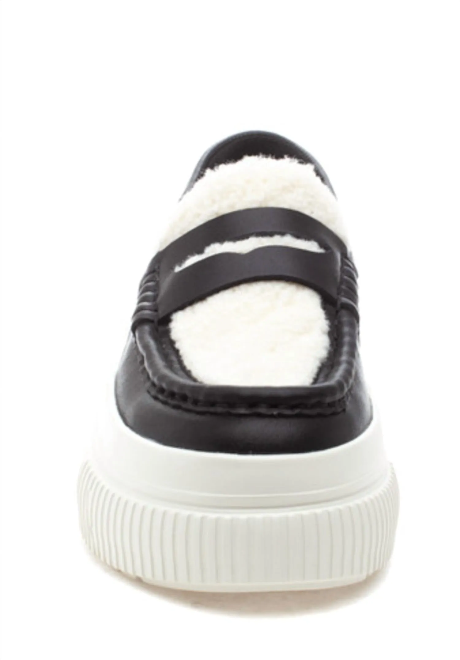 Women's Willy Leather Loafer In Black