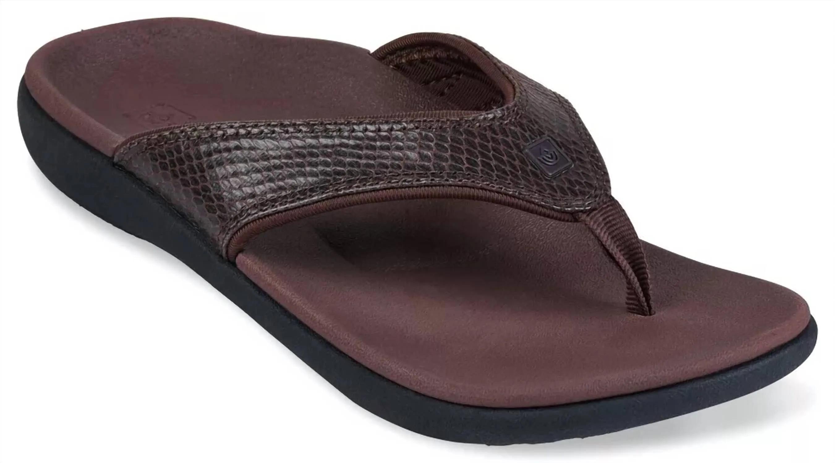 Women's Yumi Snake Slipper In Brown
