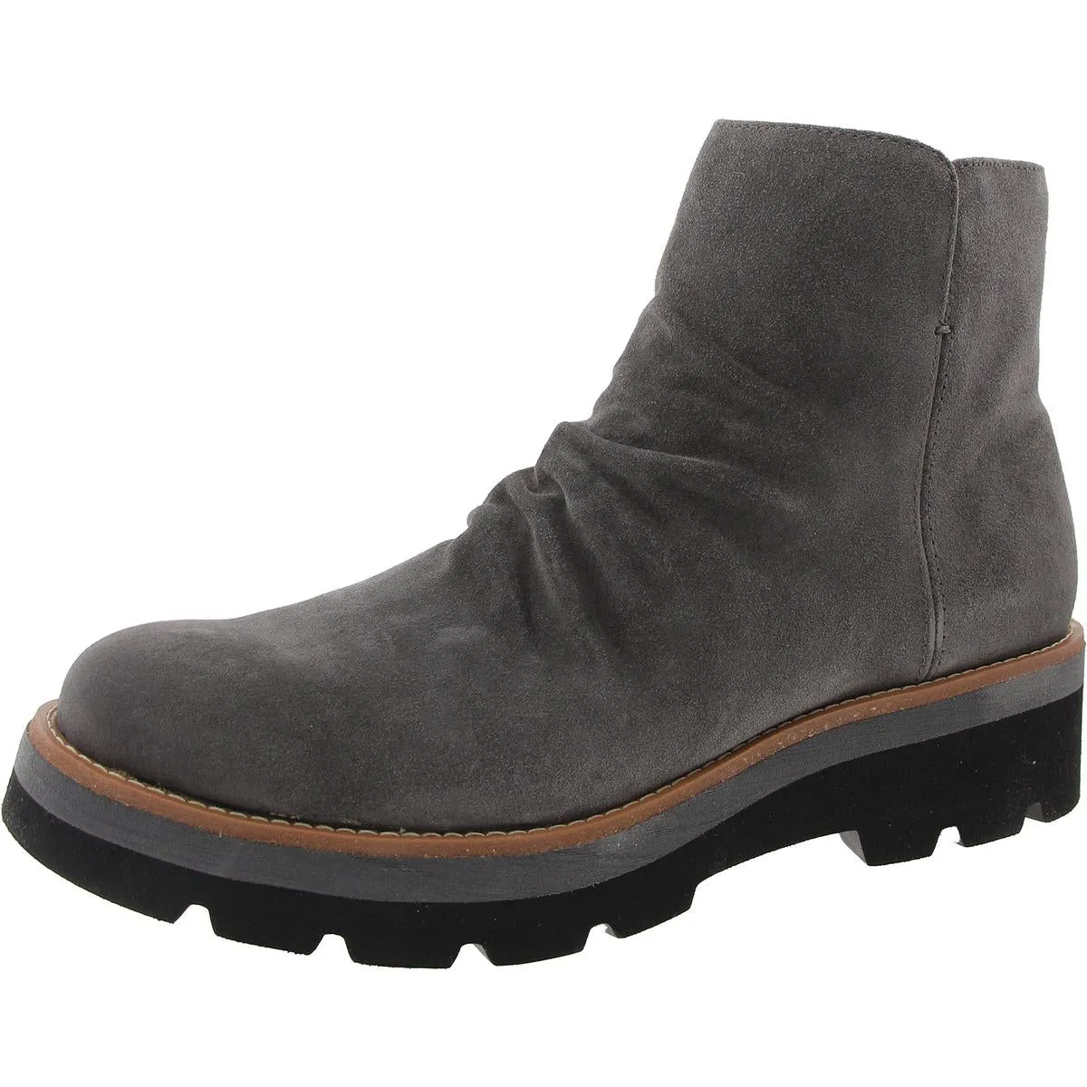 Womens Zipper Manmade Chelsea Boots