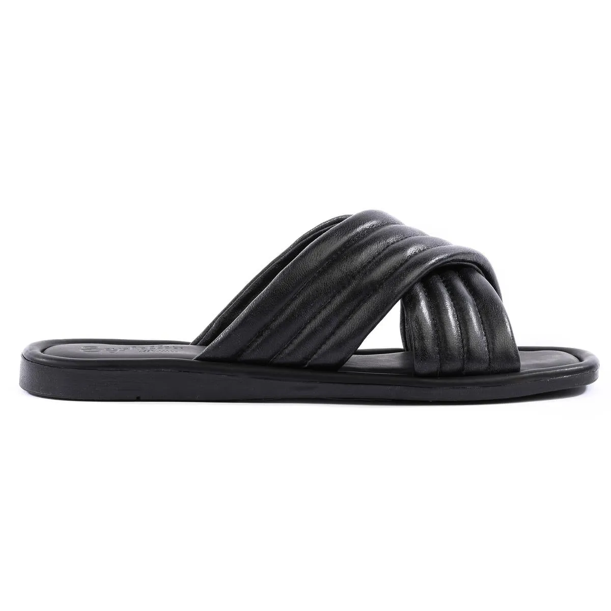Word For Word Womens Slip On Pool Slide Sandals