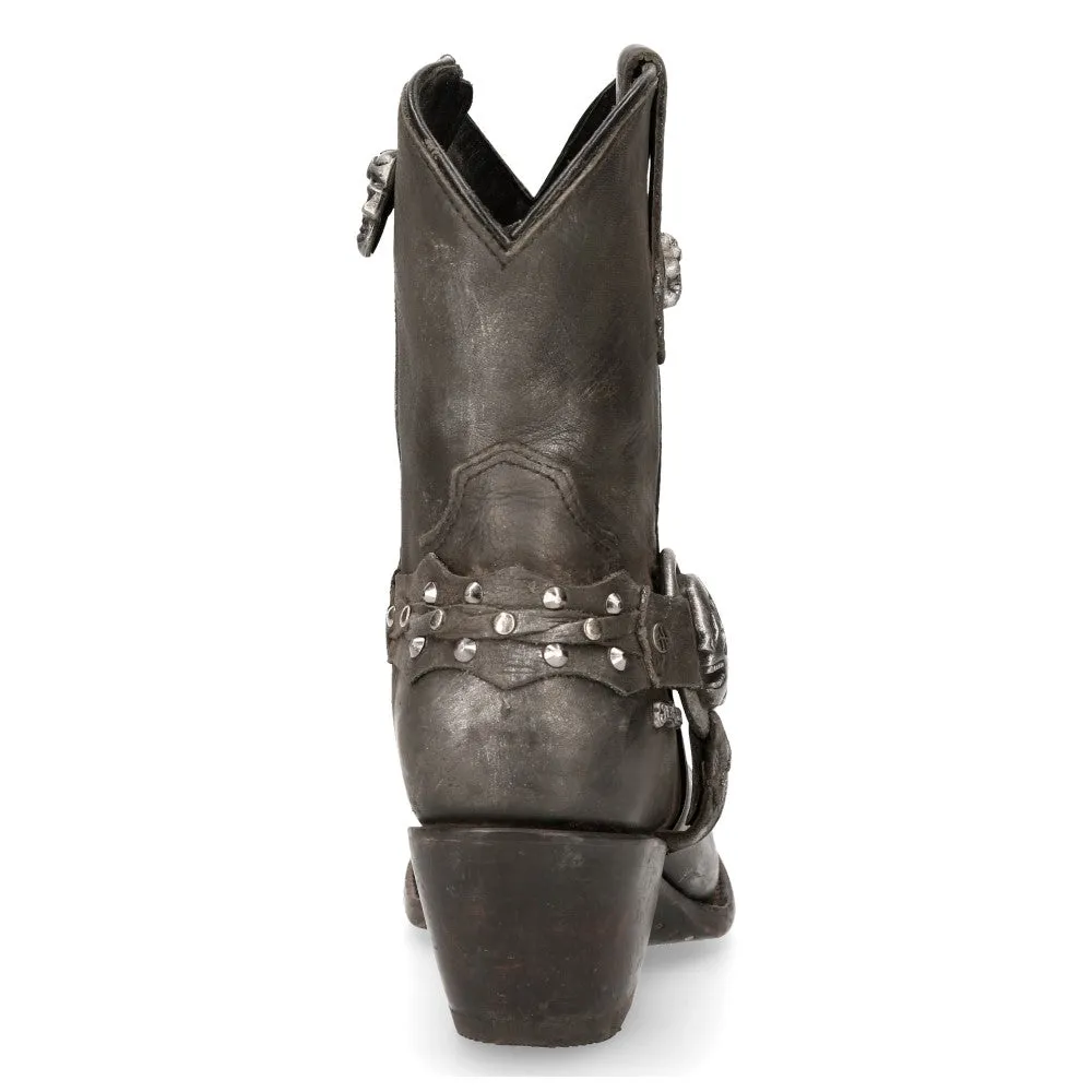 WSTM005-S1 Leather Cowboy Western Boots