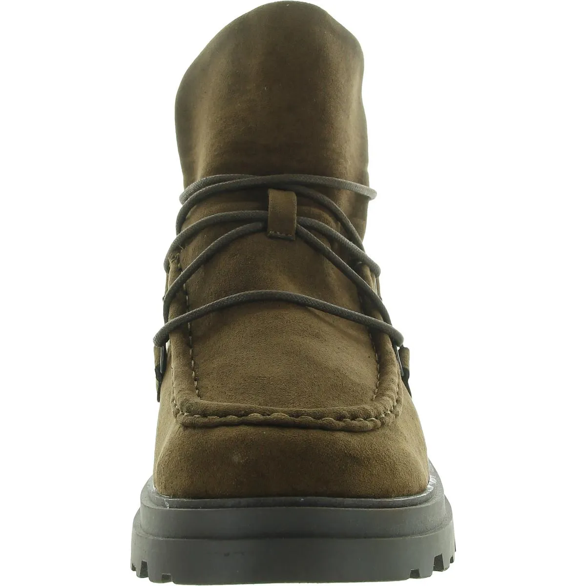 Xandy Womens Lugged Sole Man Made Booties