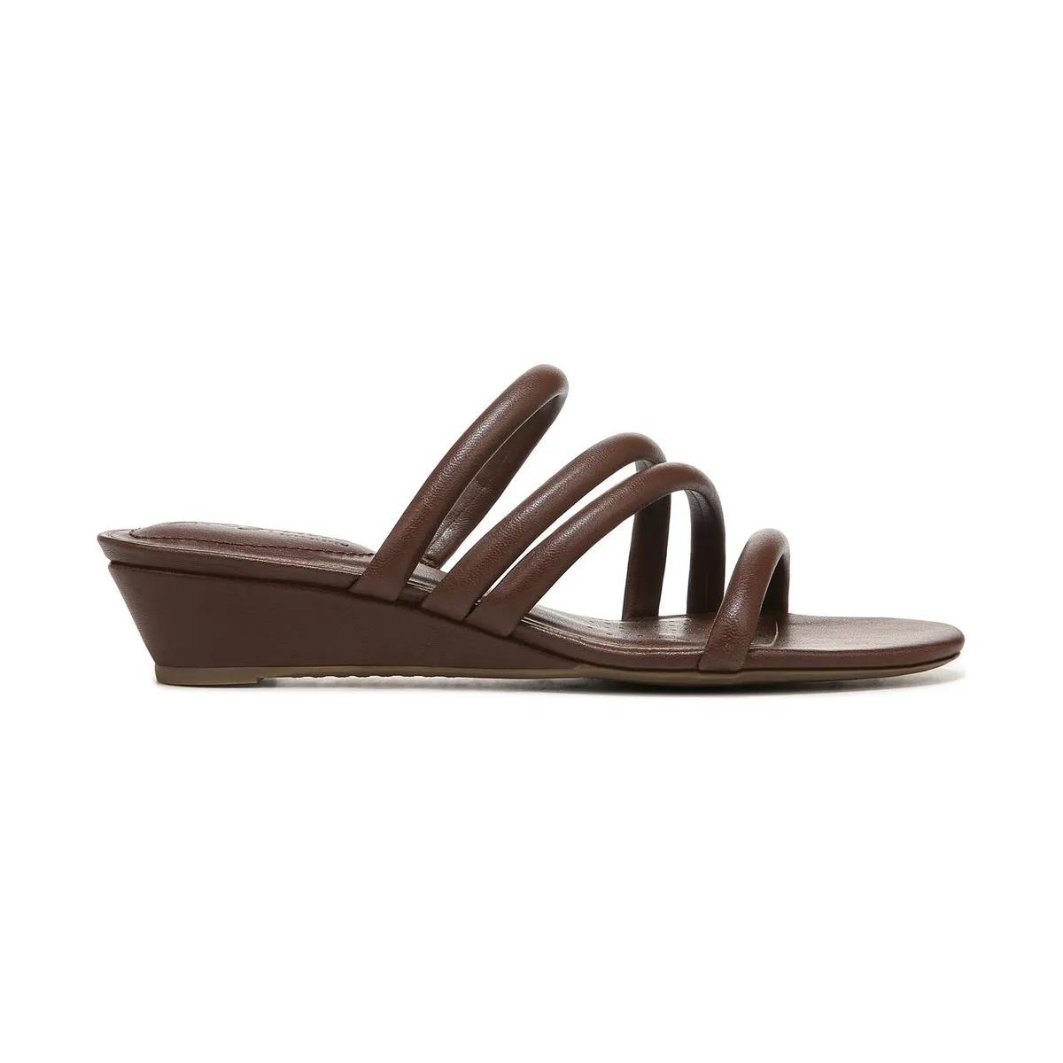 Yours Truly Womens Open Toe Slip On Wedge Sandals
