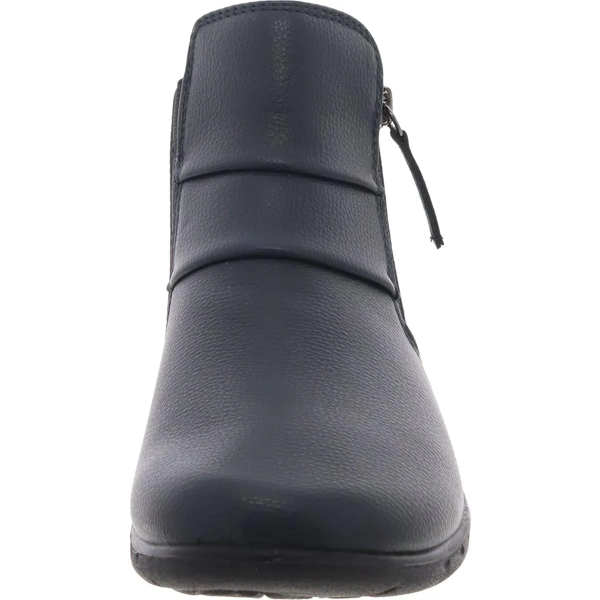 Zozo Womens Solid Manmade Ankle Boots
